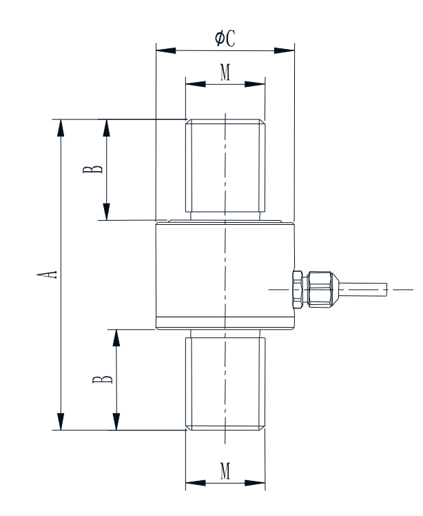 Column Tension And Compression Load Cell T326