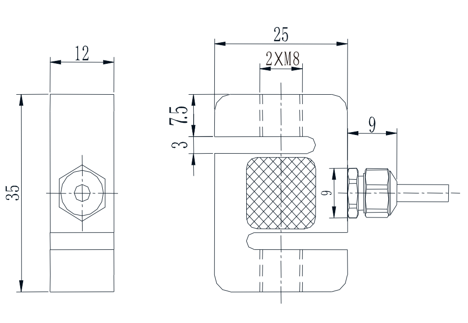S-type Tension And Compression Load Cell T318B