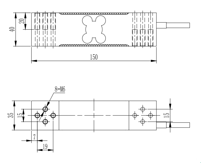 Bending Beam Load Cell T721C