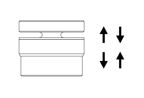 Column Compression Force Sensor T311B