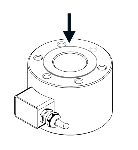 Column Compression Force Sensor R208F-M