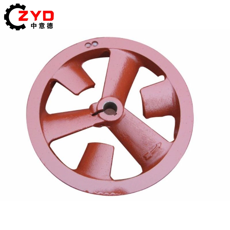 Cast iron agricultural machinery pulley