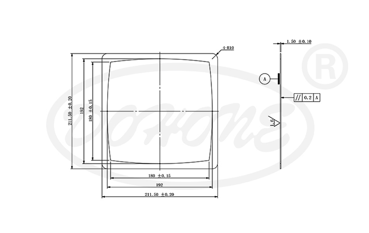 6-inch Metal Film Frame