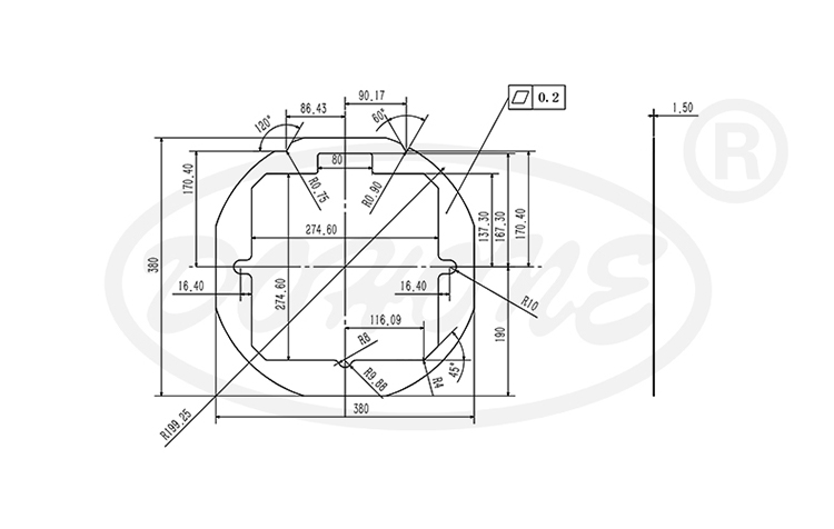 Stainless Steel Semi Wafer Ring Frame