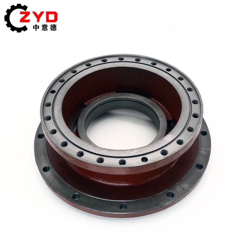 Phenolic resin process red paint nodular cast iron pump parts 3