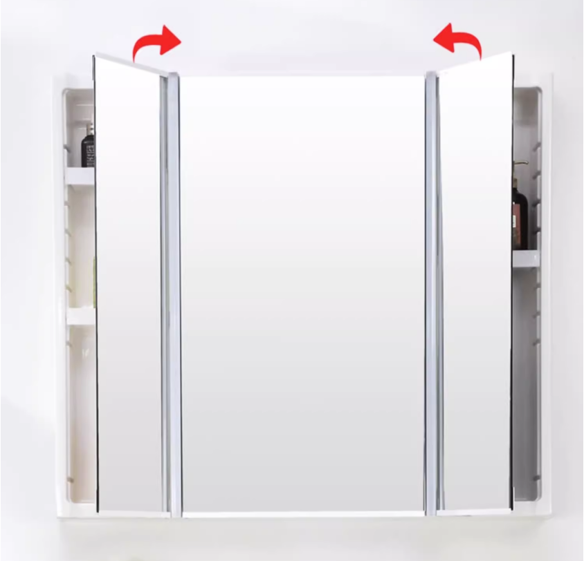 32-inch Bathroom Mirror Cabinet