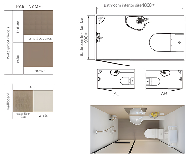 09 Series Integration Sanitary Bathroom