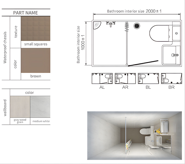 10 Series Fabricated Bathroom