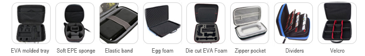 Large EVA Electronic Accessories Storage Case
