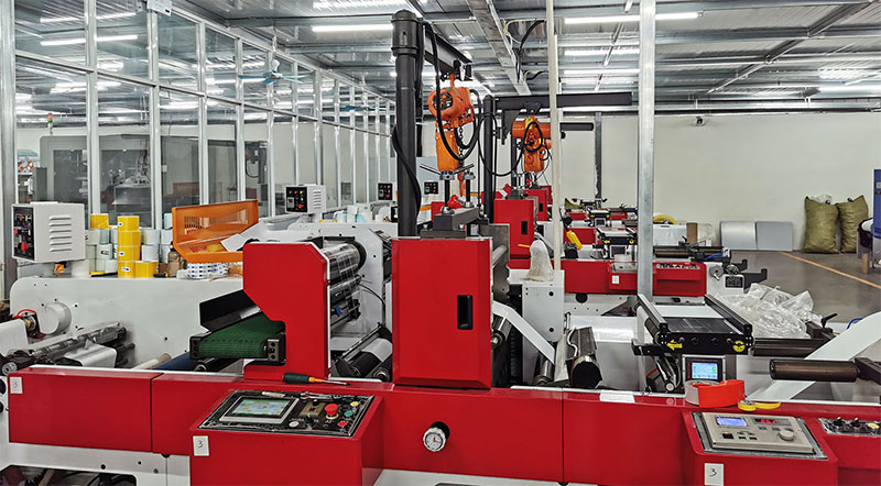 Die-cutting line