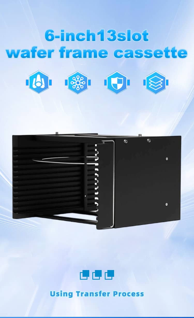 6-inch 13 slot A06 wafer frame cassette