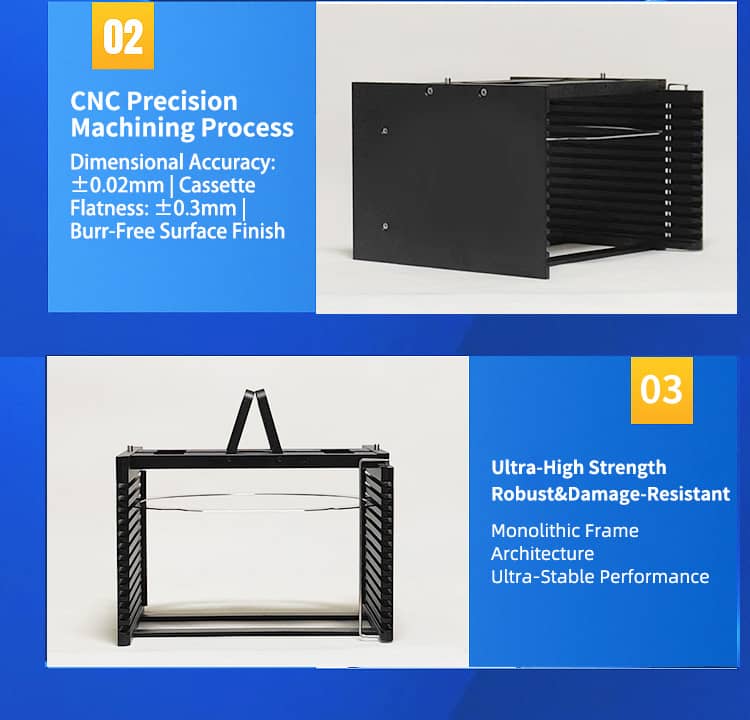 6-inch 13 slot A06 wafer frame cassette