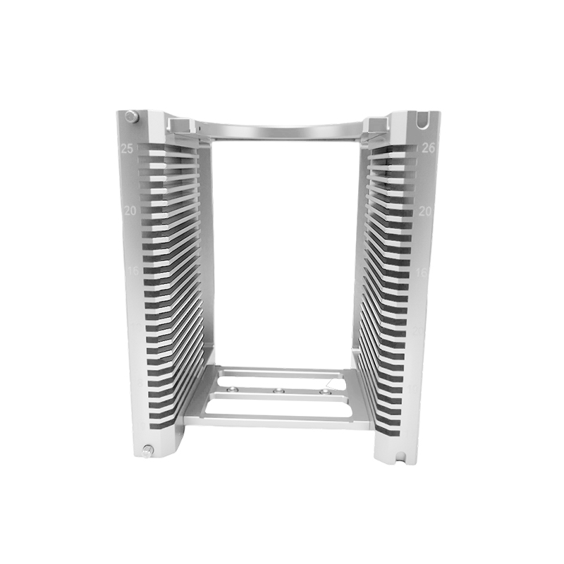 4 Inch 25 Slot X04 Metal Wafer Cassette(4.75mm Slot Pitch)