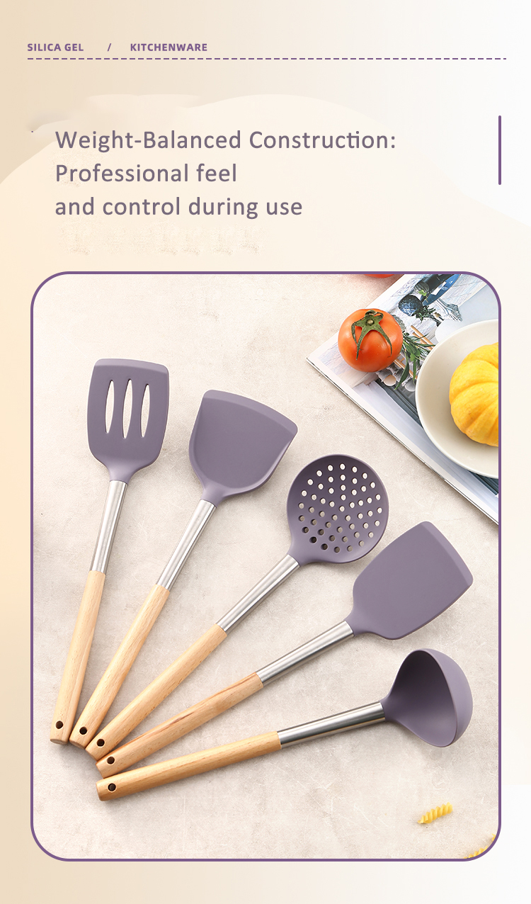 Restaurant-Style Silicone Cooking Set