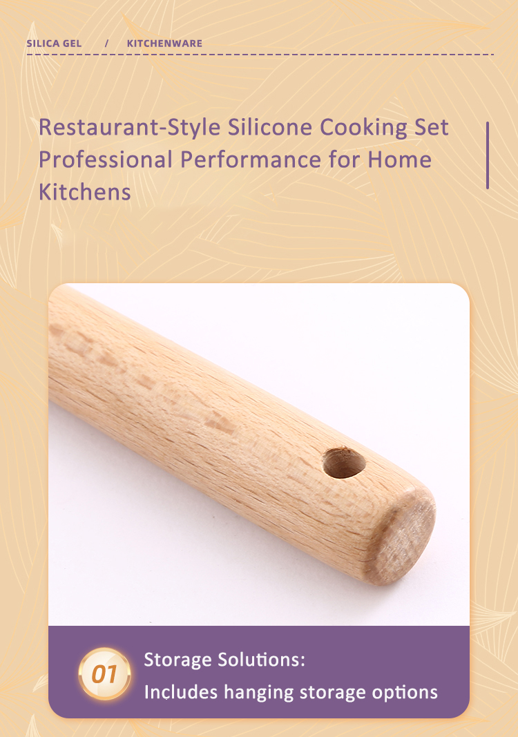Restaurant-Style Silicone Cooking Set