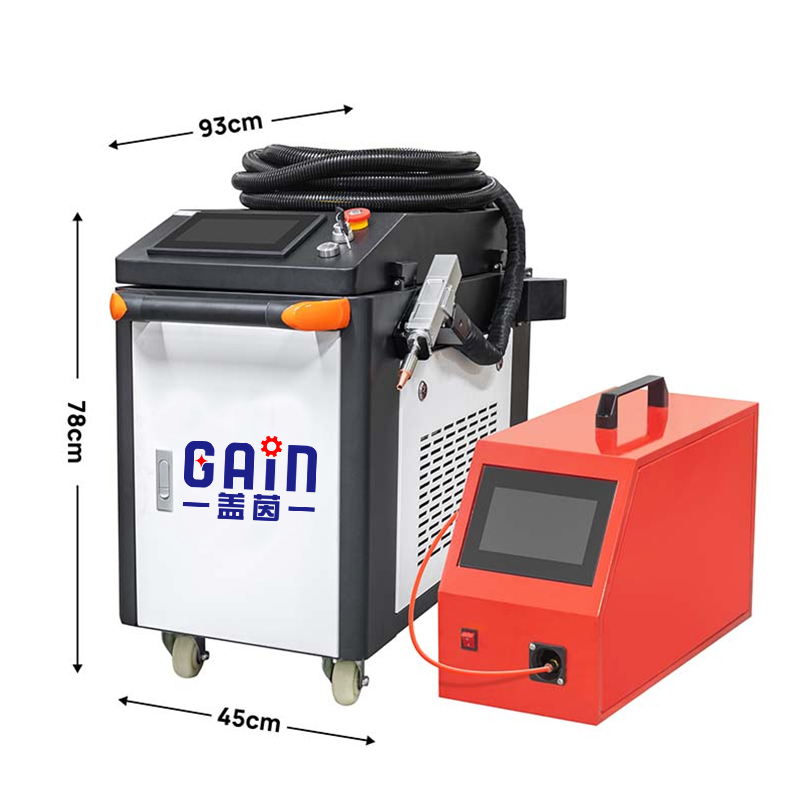 Hand held laser welding machine