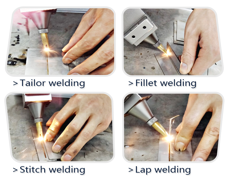 Portable laser welding machine for on-site repairs