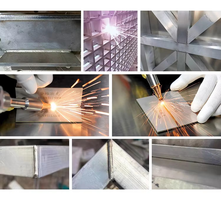 Automatic fiber laser welding machine for industrial use