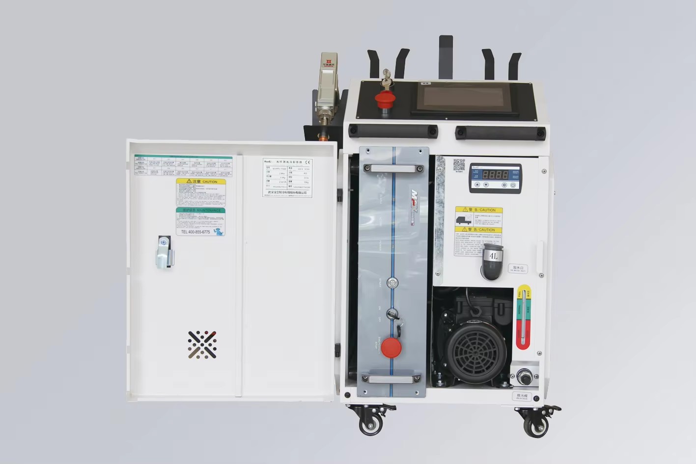 Welding head with high current capacity for long-lasting performance