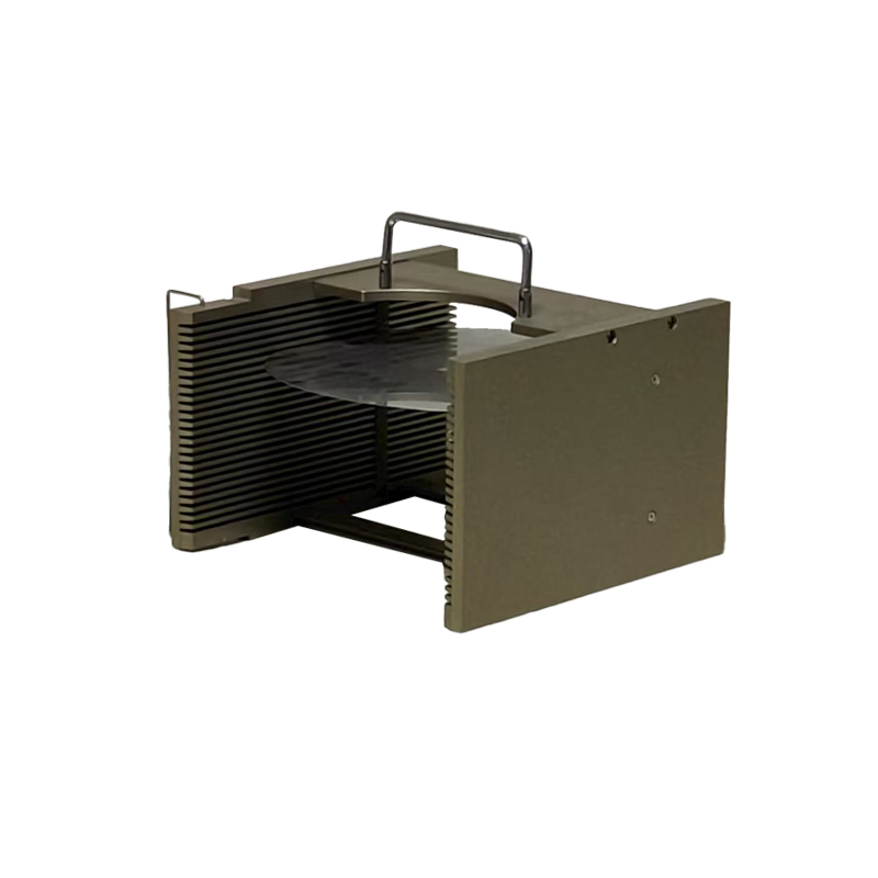 8 Inch 25 Slot H08 Metal Wafer Cassette(4.76mm Slot Pitch)