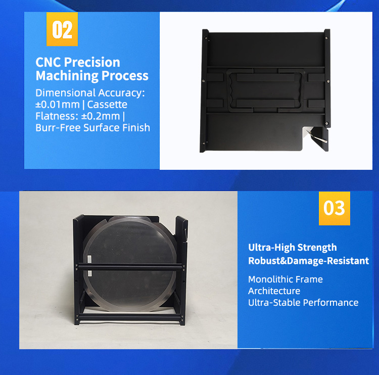 8 inch 25 Slot A08-R6 Wafer Frame Cassette (6.34mm Slot Pitch)