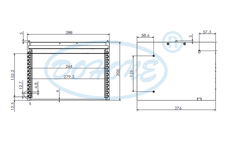 8 inch 13 Slot L08 Wafer Frame Cassette with Auto-Locking Mechanism