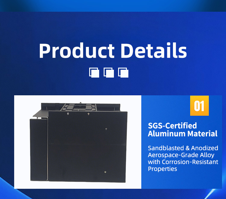 8 inch 13 Slot L08 Wafer Frame Cassette with Auto-Locking Mechanism