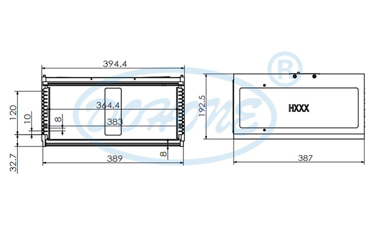 12Inch 13 Slot M12 -R4 Wafer Frame Cassette (10mm Slot Pitch)