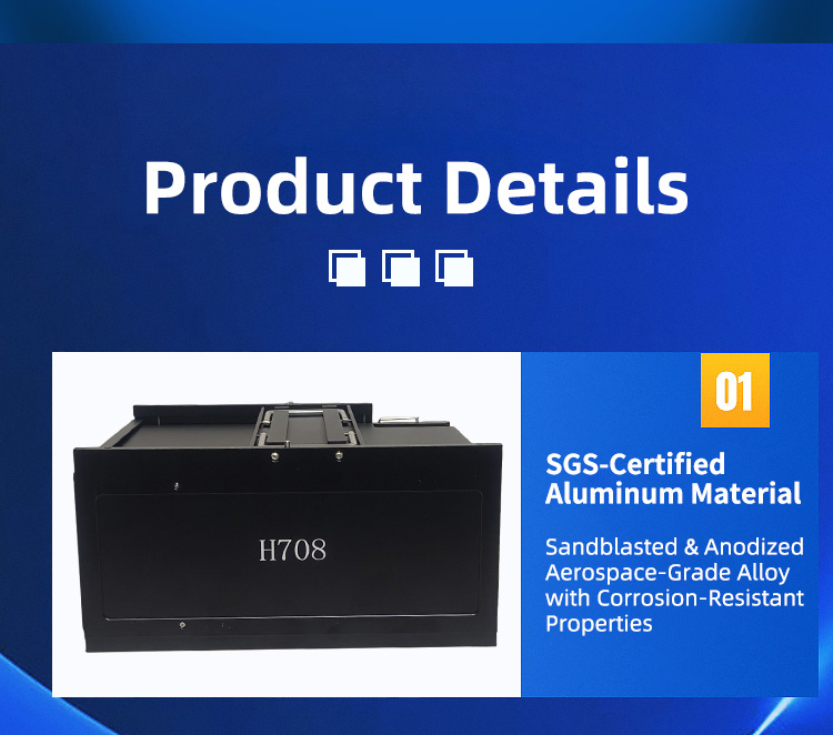 12Inch 13 Slot M12 -R4 Wafer Frame Cassette (10mm Slot Pitch)