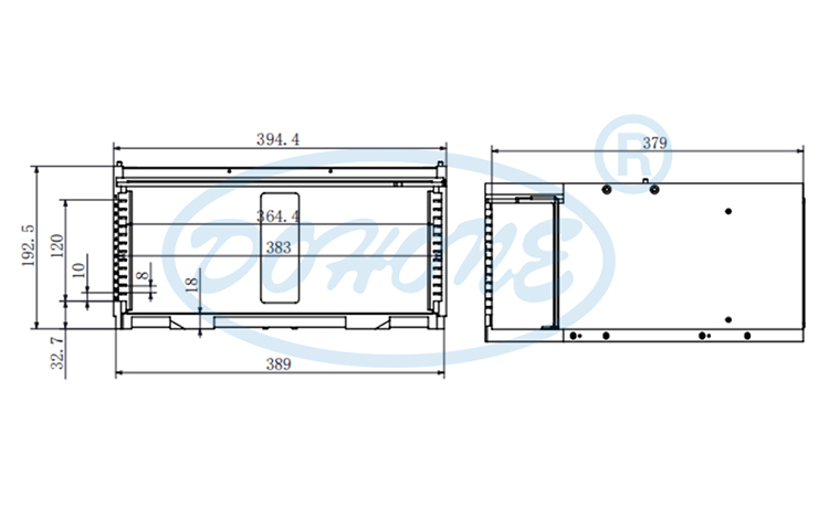 12Inch 13 Slot M12 -R28 Wafer Frame Cassette (10mm Slot Pitch)