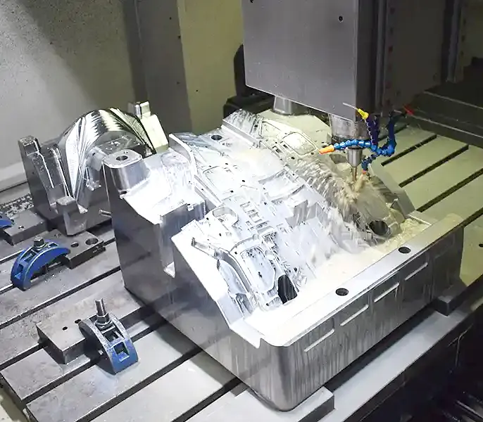 High-Speed Mirror Milling for Mold Cavities