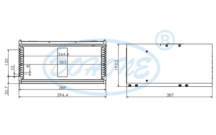 12Inch 13 Slot M12-R8 Wafer Frame Cassette (10mm Slot Pitch)