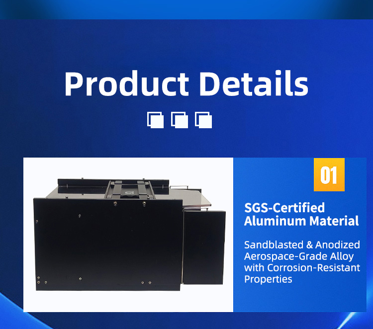 12Inch 13 Slot D12-R0 Wafer Frame Cassette (10mm Slot Pitch)