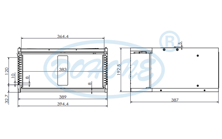 12Inch 13 Slot M12-R27 Wafer Frame Cassette (10mm Slot Pitch)