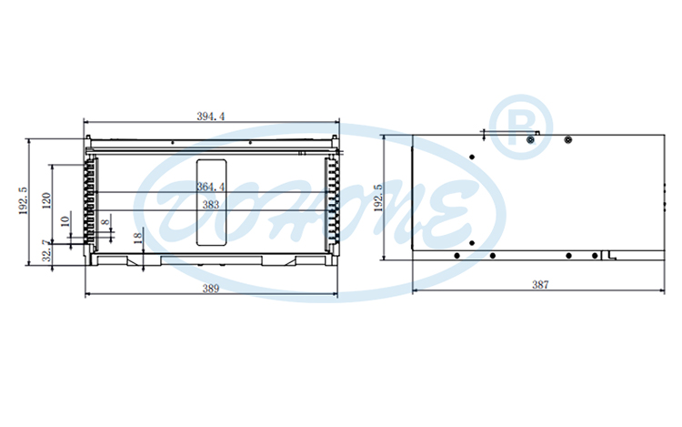 12Inch 13 Slot M12-R32 Wafer Frame Cassette (10mm Slot Pitch)