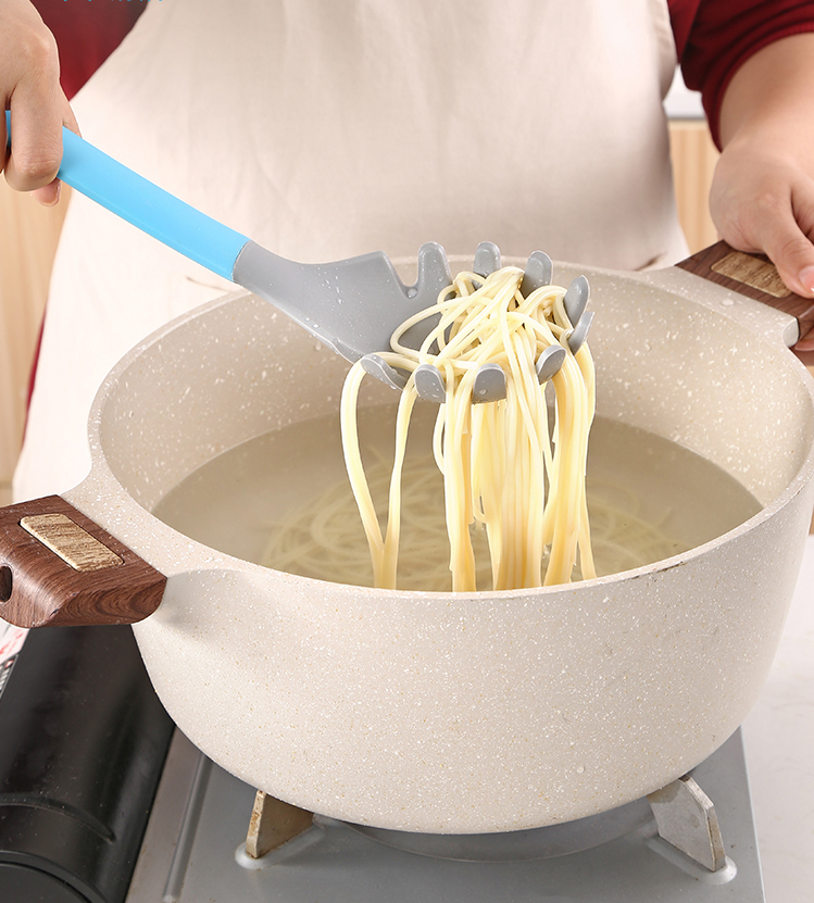 Premium Nylon 6-Piece Kitchen Utensil Set with Stand