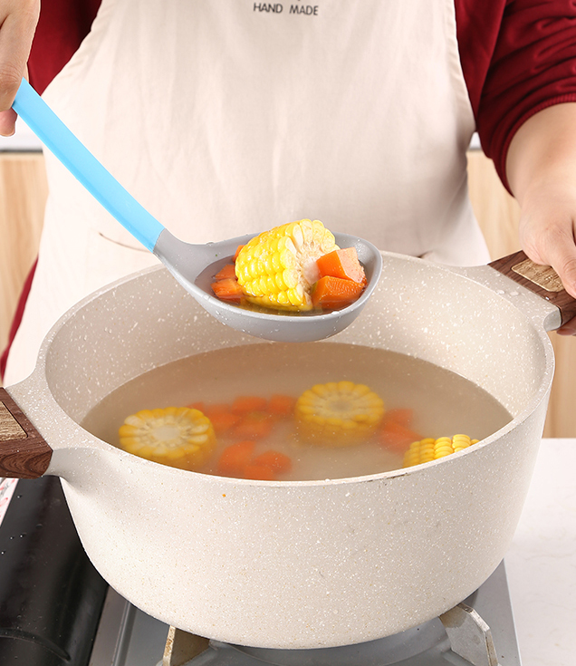 Premium Nylon 6-Piece Kitchen Utensil Set with Stand