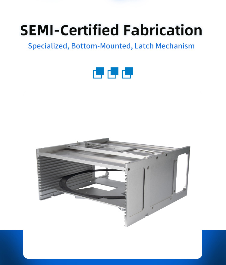 12Inch 13 Slot B12-R0 Wafer Frame Cassette (10mm Slot Pitch)