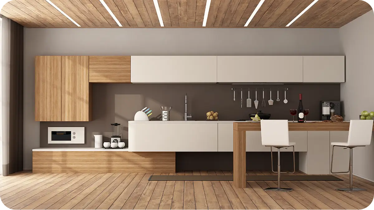 Residential decorative laminate