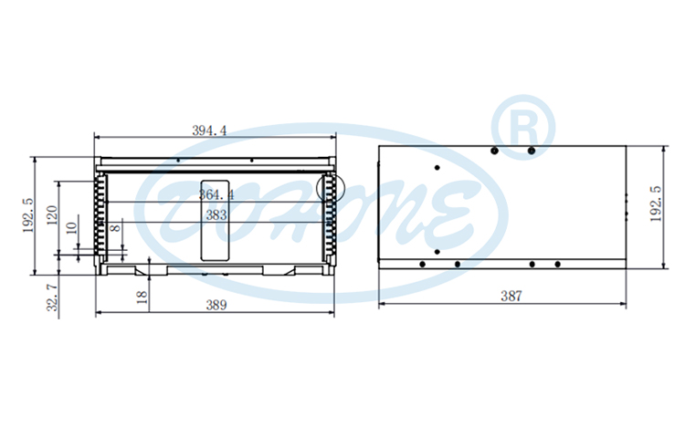 12Inch 13 Slot M12-R11 Wafer Frame Cassette (10mm Slot Pitch)