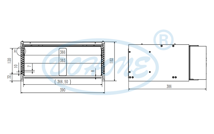 12Inch 13 Slot D12-R5 Wafer Frame Cassette (10mm Slot Pitch)