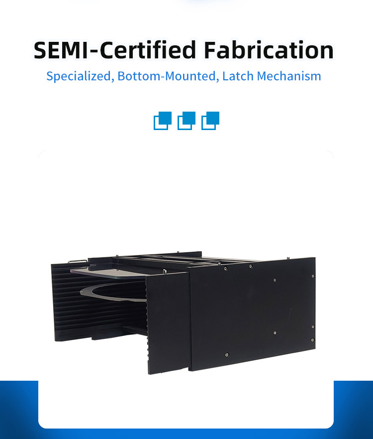 12Inch 13 Slot D12-R5 Wafer Frame Cassette (10mm Slot Pitch)