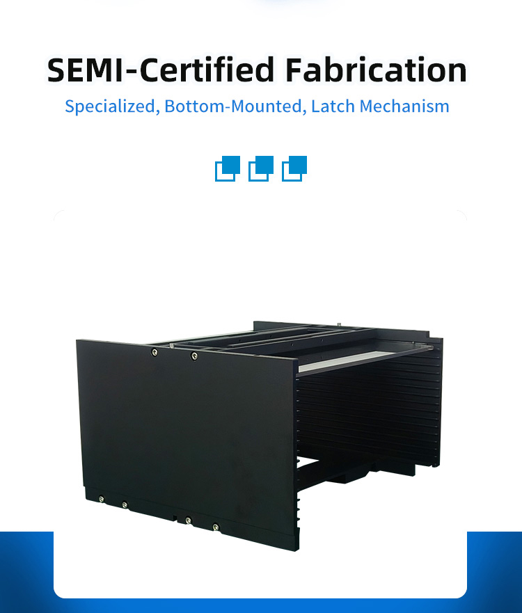 12 Inch 15 Slot A16-R0 Wafer Frame Cassette (10 mm Slot Pitch)