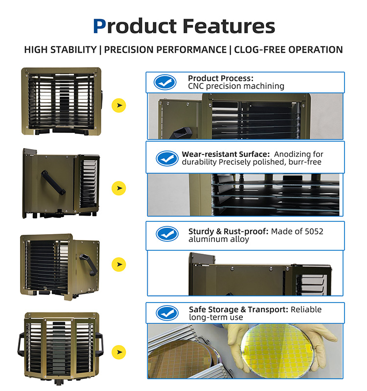 12 inch 13 slot G12-R1 Slotted DSC Cassette (18mm Slot Pitch)