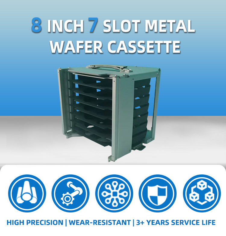 8 inch 7 slot P08-R0 Slotted DSC Cassette(25.4mm Slot Pitch)