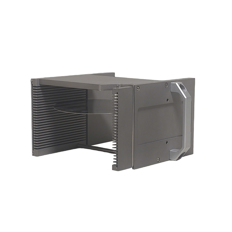 8 Inch 25 Slot H08-R0 Metal Wafer Cassette(4.76 mm Slot Pitch)