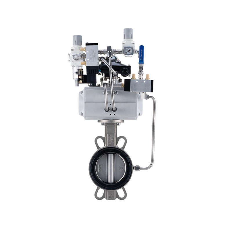 Pneumatic Centerline Inflatable Seat Butterfly Valve