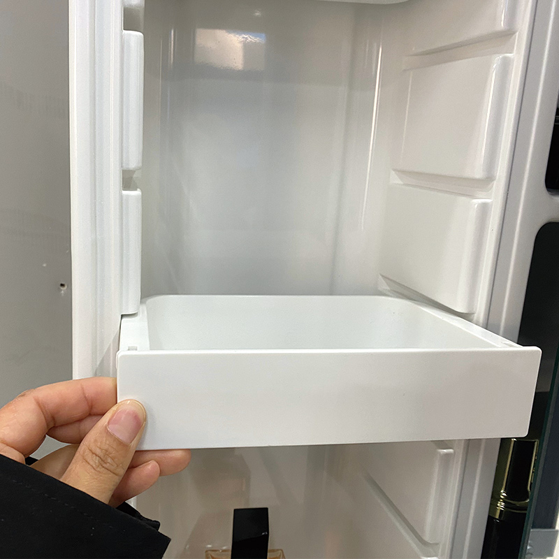 Adjustable Light Ample Storage Grille Bathroom Cabinet with Smart LED Mirror