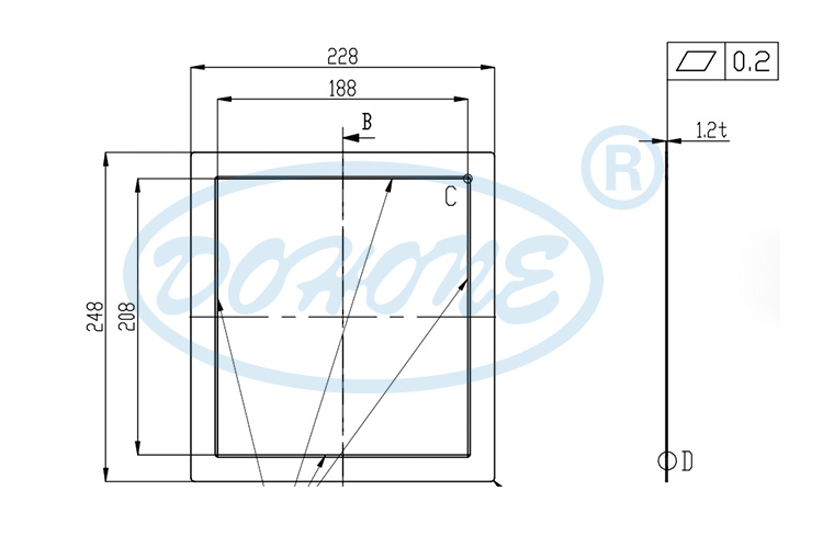 6 inch Wafer frame DSMTBG07
