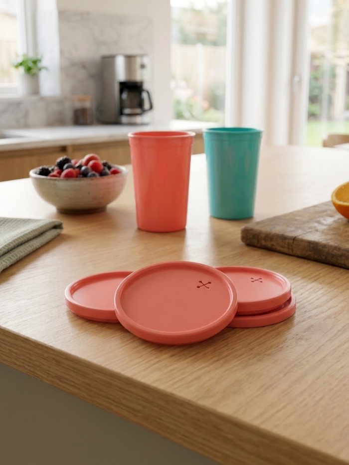 12oz Custom Plastic Cup with Lid